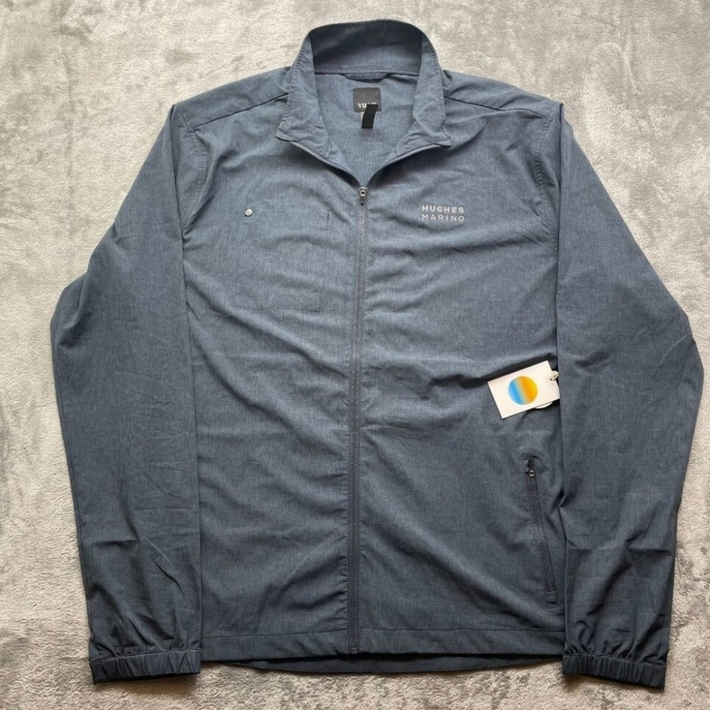 VUORI VENTURE TRACK JACKET FULL ZIP WARM-UP WINDBREAKER MEN'S XXL 2XL